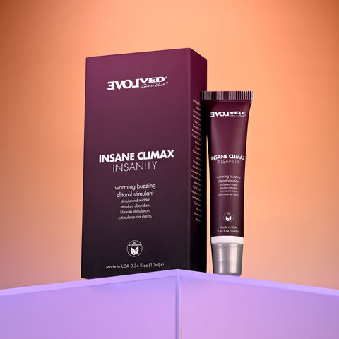Evolved Insane Climax Insanity Warming Clitoral Stimulation Gel 10ml Enhancers Female