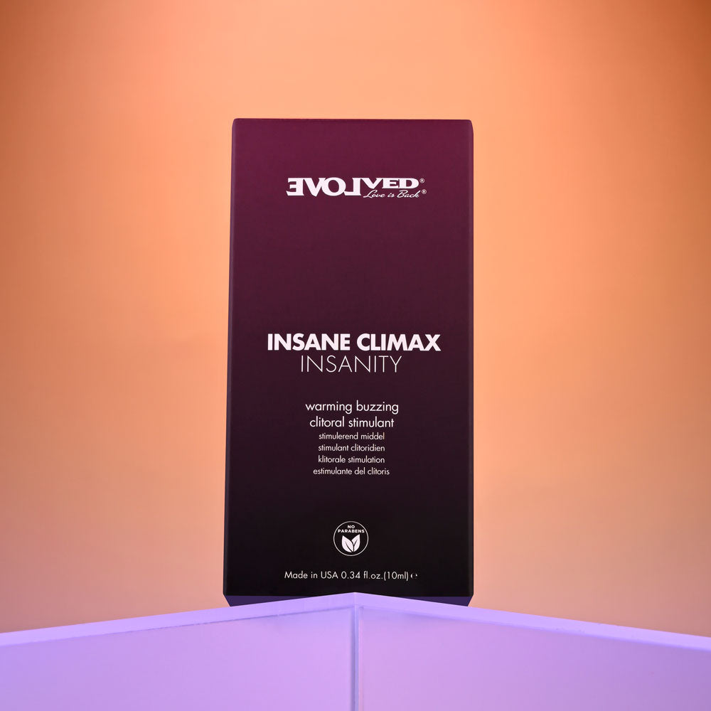 Evolved Insane Climax Insanity Warming Clitoral Stimulation Gel 10ml > Essentials > Womens Enhancers