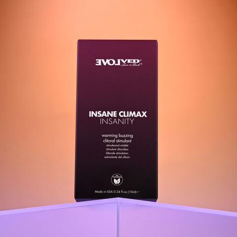 Evolved Insane Climax Insanity Warming Clitoral Stimulation Gel 10ml Enhancers Female