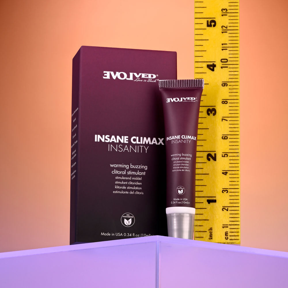 Evolved Insane Climax Insanity Warming Clitoral Stimulation Gel 10ml > Essentials > Womens Enhancers