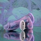 Evolved MYTHICAL - Multicoloured 22.6 cm USB Rechargeable Vibrating Fantasy Dildo with Remote > Dildos > Large Dildos