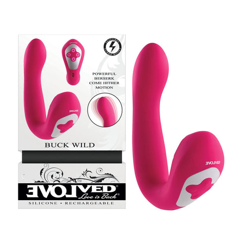 Evolved Buck Wild Flicking Vibrator Pink > Vibrators > Unconventional