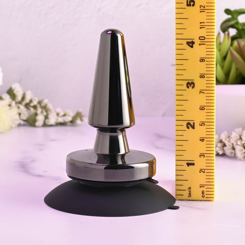 Evolved Beginner Vibrating Metal Plug Butt Plugs