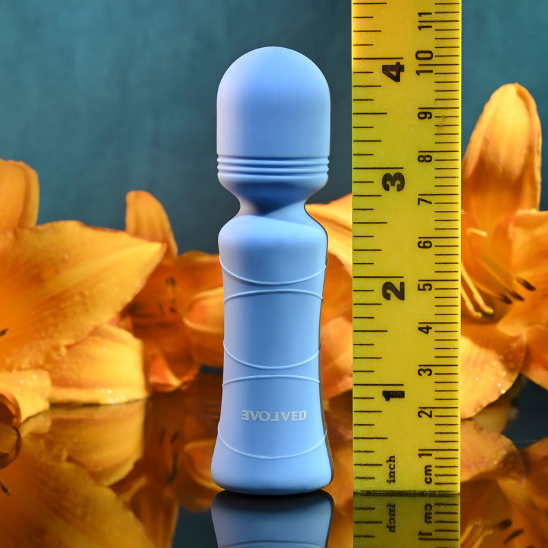Evolved Out Of The Blue Mini Wand Massage Toy > Sex Toys > Mini Massagers