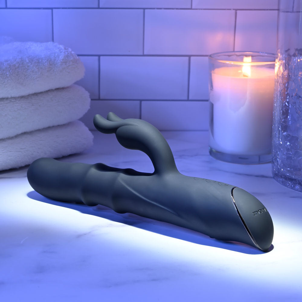 Evolved RINGMASTER 23.1cm Rabbit Vibe with 10 Speeds > Vibrators > Ladies > Rabbit