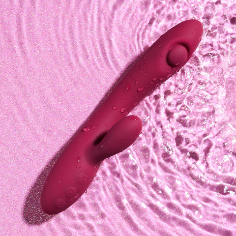 Evolved JAMMIN' G Dual Vibrator 20.1cm Waterproof VIBRATORS-RABBIT