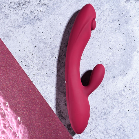 Evolved JAMMIN' G Dual Vibrator 20.1cm Waterproof VIBRATORS-RABBIT