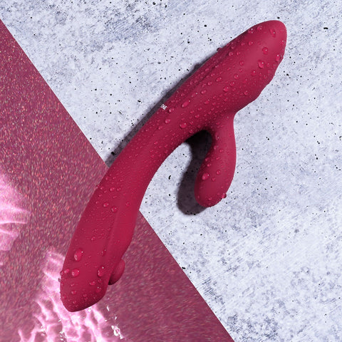 Evolved JAMMIN' G Dual Vibrator 20.1cm Waterproof VIBRATORS-RABBIT
