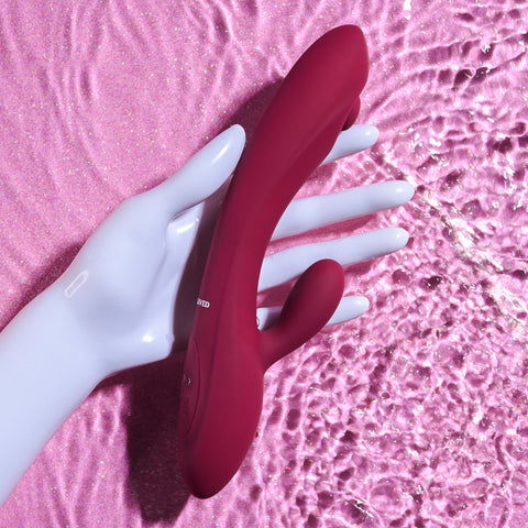 Evolved JAMMIN' G Dual Vibrator 20.1cm Waterproof VIBRATORS-RABBIT