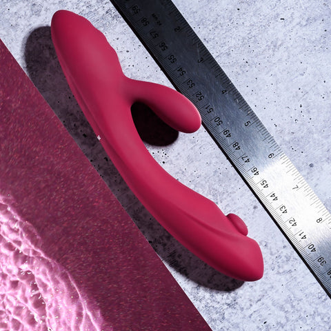 Evolved JAMMIN' G Dual Vibrator 20.1cm Waterproof VIBRATORS-RABBIT