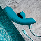 Evolved FIERCE FLICKER Dual Vibe 19.5cm Waterproof > Vibrators > Ladies > Rabbit