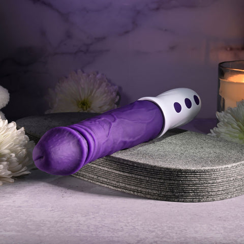 Evolved PLUM THRUST 1.5 Inch Vibrating Thruster 29 cm DONGS Thrusting