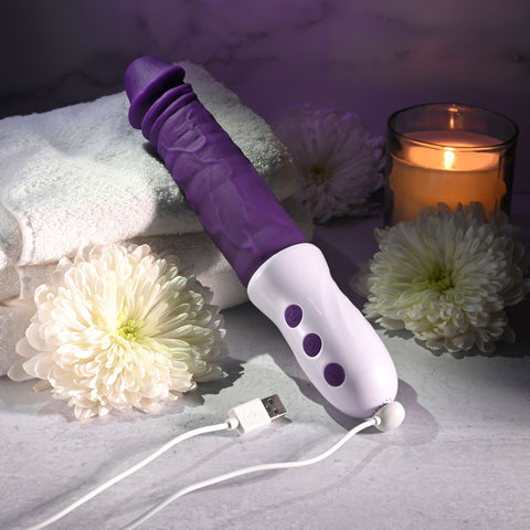 Evolved PLUM THRUST 1.5 Inch Vibrating Thruster 29 cm DONGS Thrusting