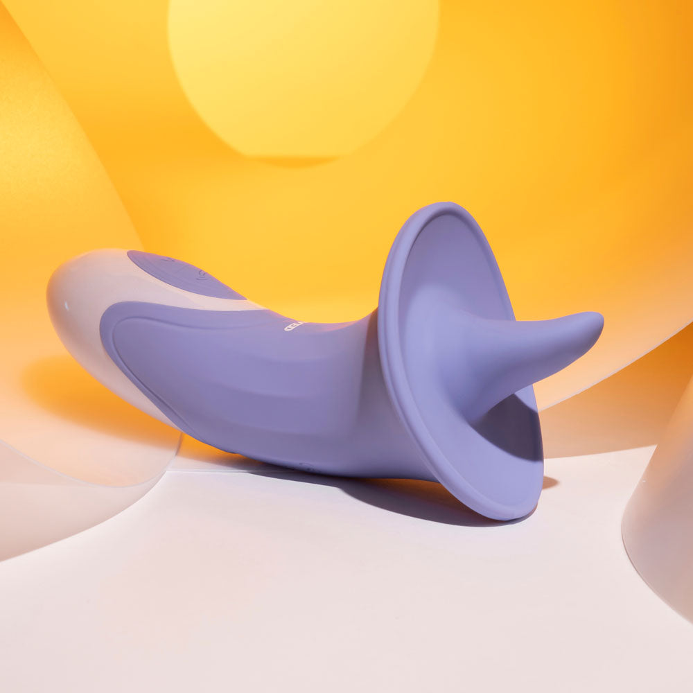 Evolved Lix and Kisses Purple Flicking Tongue Stimulator > Vibrators > Ladies > Clitoral Vibrators and Stimulators