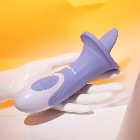 Evolved Lix and Kisses Purple Rechargeable Flicking Tongue Stimulator STIMULATORS