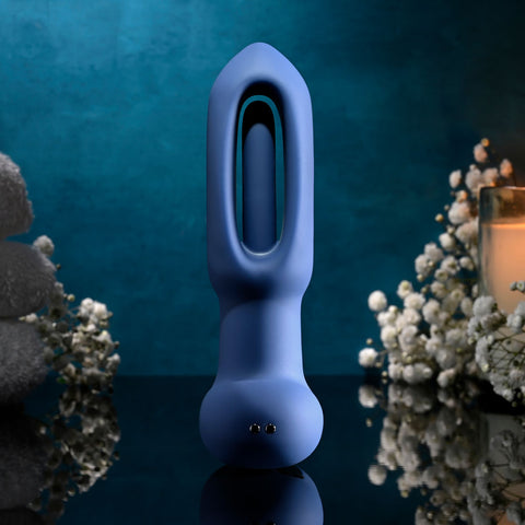 Evolved The Flapper Vibrating and Flapping Butt Plug with Remote Butt Plugs - Vibrating