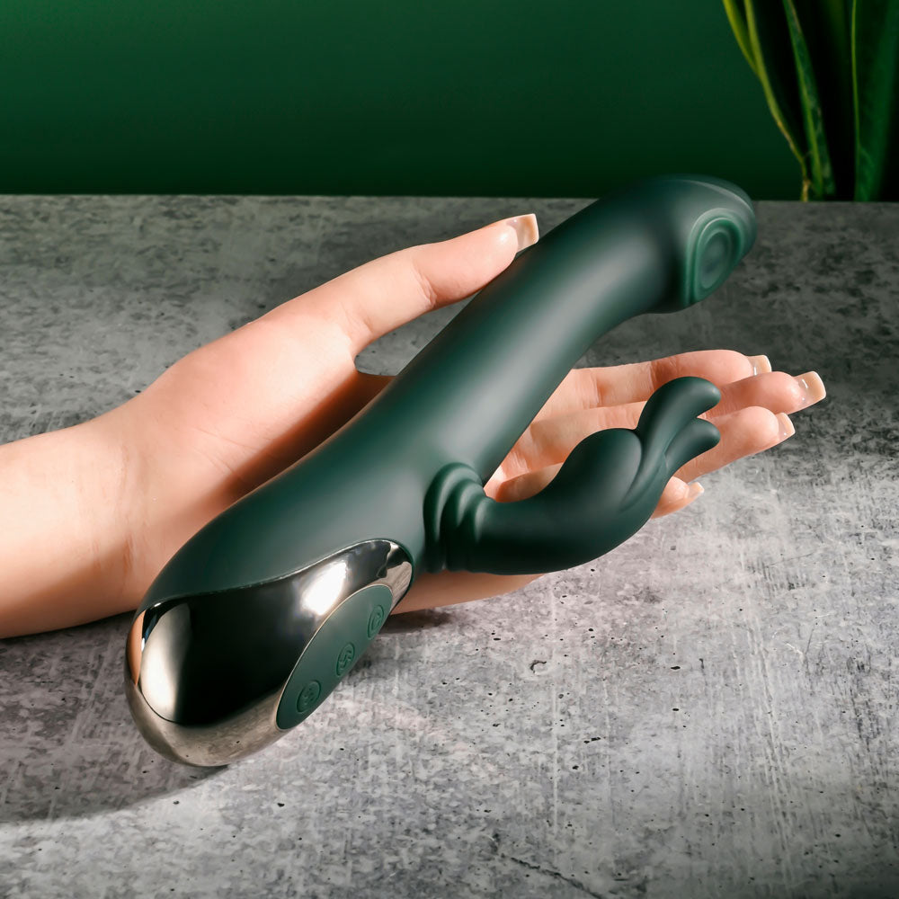 Evolved Rabbit Tap Tap 25cm Vibrator with Tapping Tip > Vibrators > Ladies > Rabbit