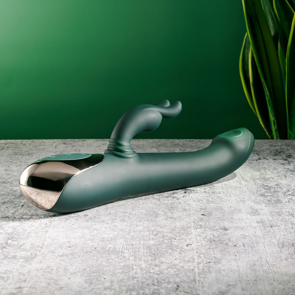 Evolved Rabbit Tap Tap 25cm Vibrator with Tapping Tip > Vibrators > Ladies > Rabbit