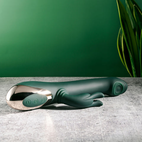 Evolved Rabbit Tap Tap 25 cm USB Rechargeable Vibrator with Tapping Tip VIBRATORS-RABBIT
