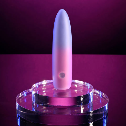 Evolved Paradise Bullet Pink Purple 10.2 cm USB Rechargeable Mini Vibrator BULLETS