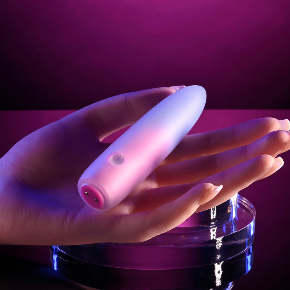 Evolved PARADISE BULLET - Pink/Purple 10.2 cm USB Rechargeable Bullet BULLETS & EGGS