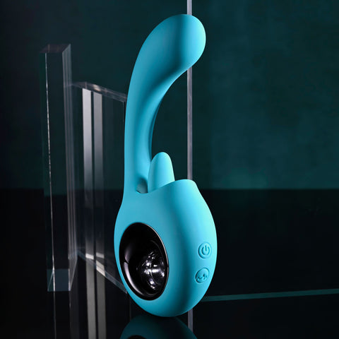 Evolved HOW MANY LICKS - Rechargeable Vibrator 9 Modes 7.5 Inch STIMULATORS