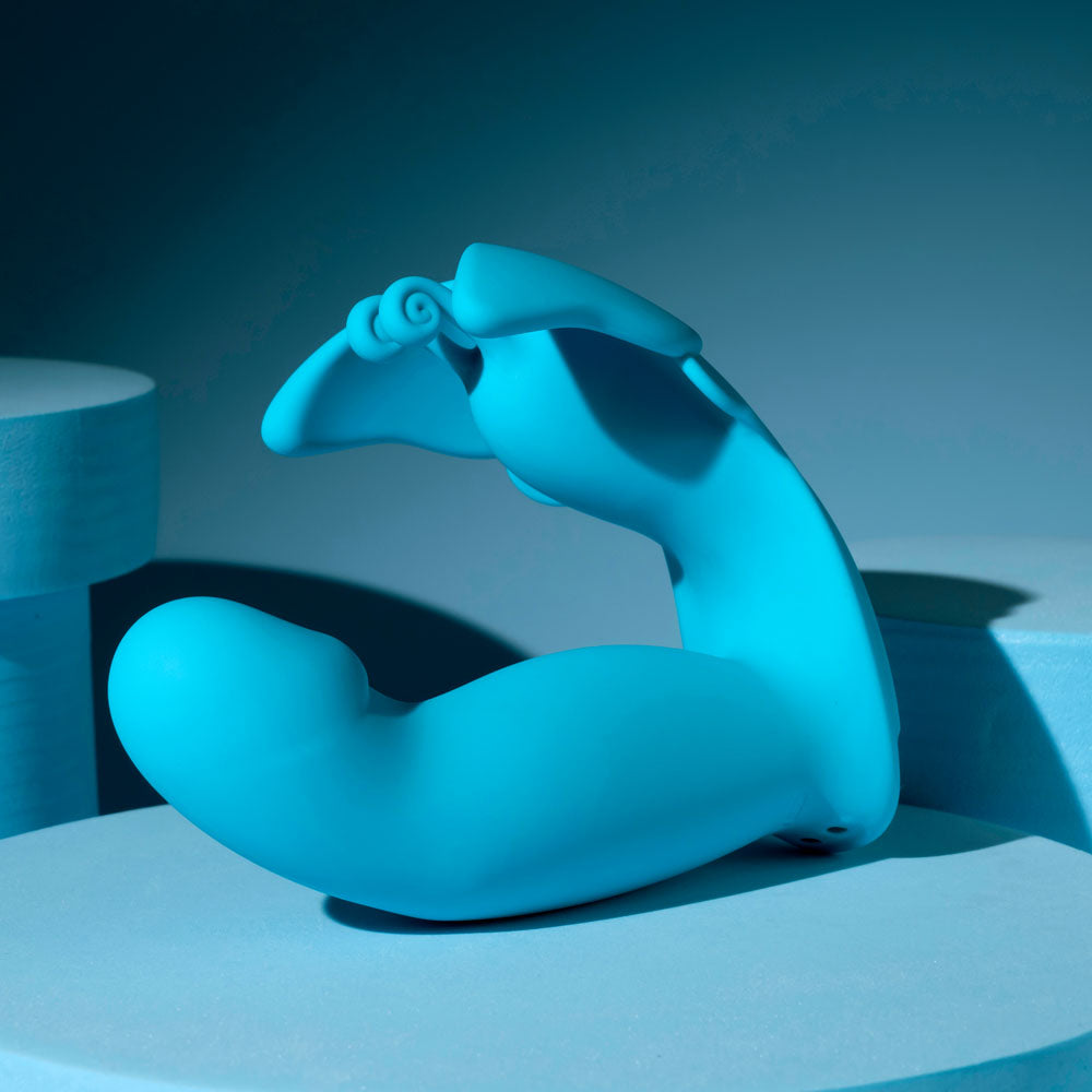 Evolved SPREAD YOUR WINGS Blue Butterfly Vibrator 12.6cm > Sex Toys For Ladies > Panty Vibes