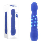 Evolved Disco Diva – USB Rechargeable 20.9 cm Light Up Vibrator Blue > Vibrators > Standard Vibrators