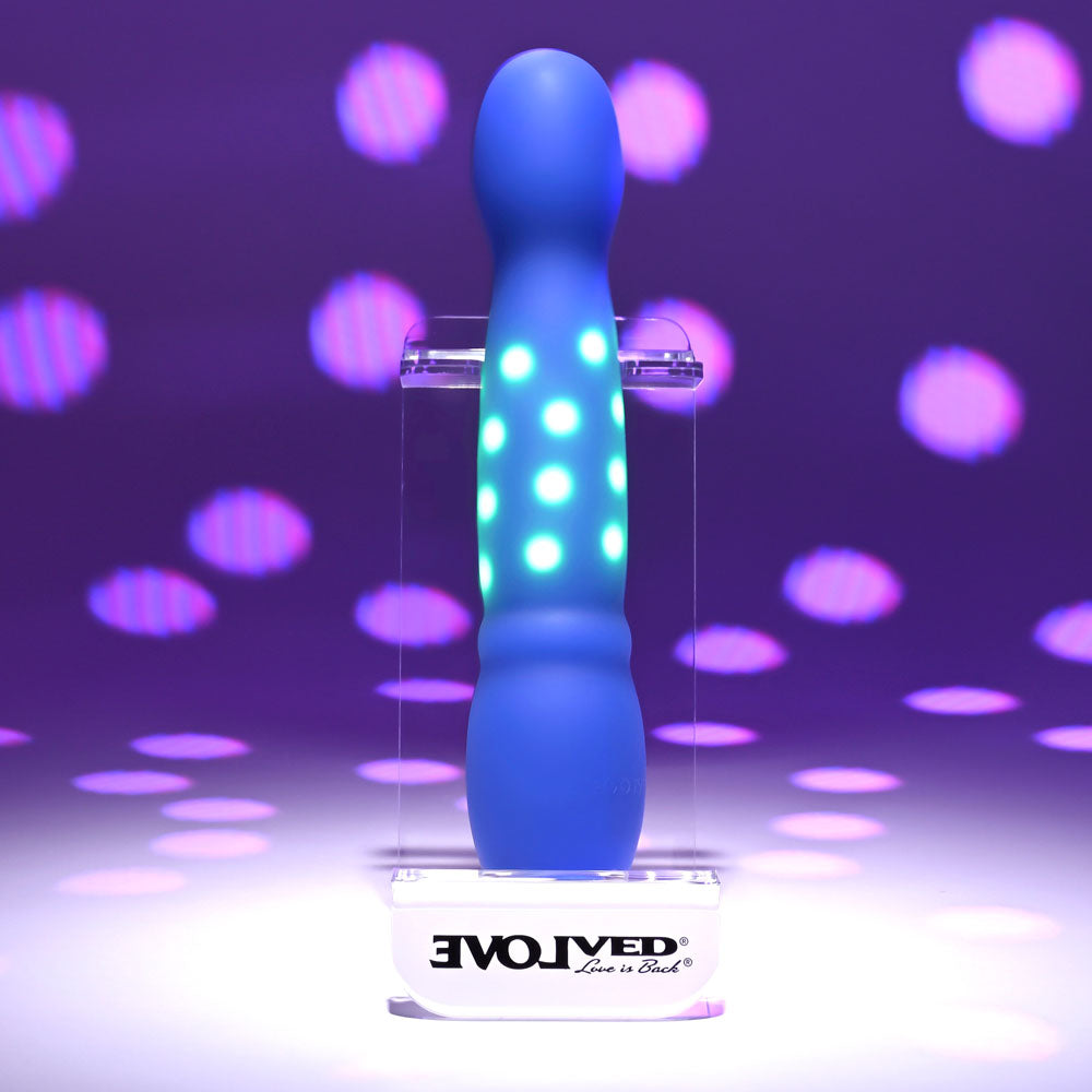 Evolved Disco Diva – USB Rechargeable 20.9 cm Light Up Vibrator > Vibrators > Standard Vibrators
