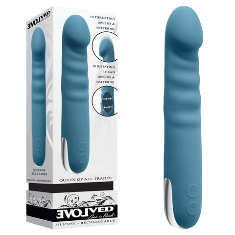 Evolved QUEEN OF ALL TRADES 22.6 cm Vibrator > Vibrators > Standard Vibrators