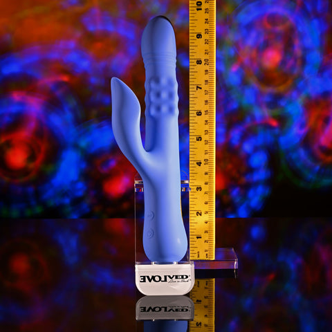 Evolved Pop Goes The O Thrusting Rabbit Vibrator USB Rechargeable VIBRATORS-RABBIT