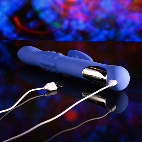 Evolved Pop Goes The O Thrusting Rabbit Vibrator USB Rechargeable VIBRATORS-RABBIT