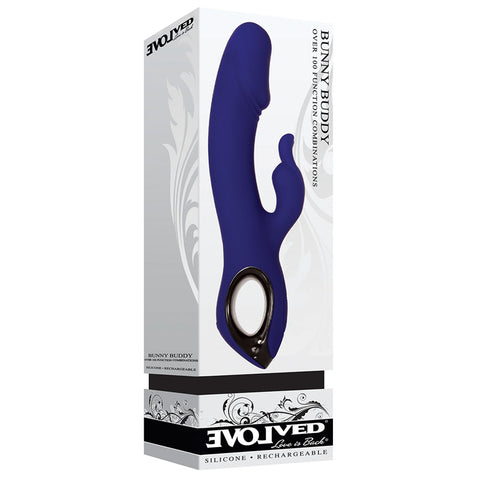 Evolved Bunny Buddy 22.2 Centimeter USB Rechargeable Rabbit Vibrator VIBRATORS-RABBIT