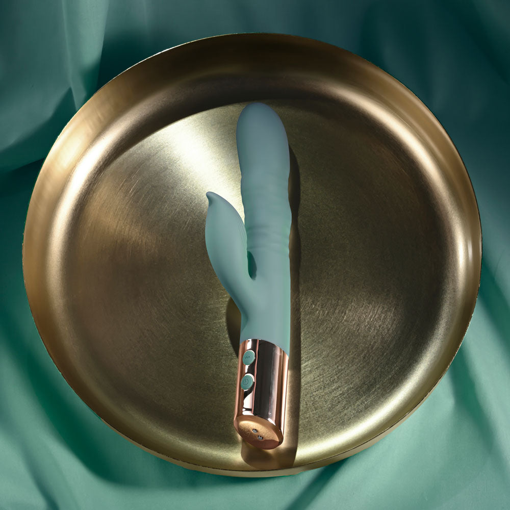 Evolved The Shimmy – USB Rechargeable Thrusting Rabbit Vibrator > Vibrators > Ladies > Rabbit