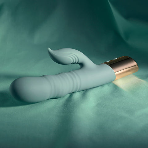 Evolved The Shimmy – USB Rechargeable Thrusting Rabbit Vibrator > Vibrators > Ladies > Rabbit