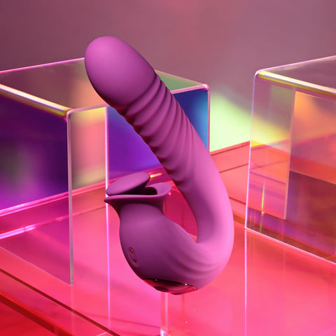 Evolved Deep Ecstasy – USB Rechargeable 16.5cm Thrusting Vibrator > Sex Toys For Ladies > Clitoral Vibrators and Stimulators