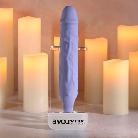 Evolved Large Fantasy USB Rechargeable 21.8 cm Multi-Speed Vibrator VIBRATORS