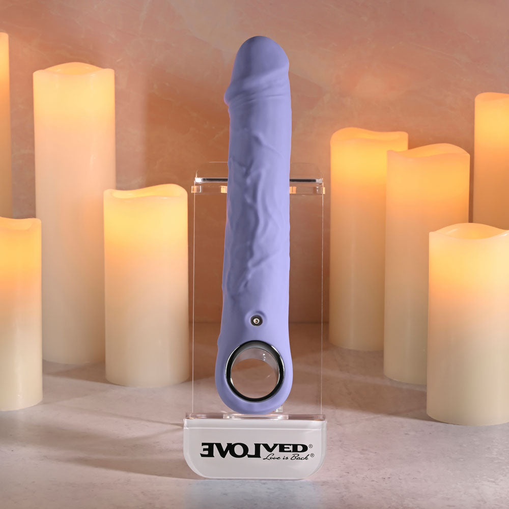 Evolved Large Fantasy USB Rechargeable 21.8 cm Multi-Speed Vibrator > Vibrators > Standard Vibrators