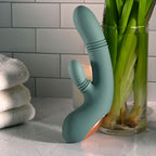 Evolved Rub Me Tender - Rechargeable Gyrating Thrusting Rabbit Vibrator > Vibrators > Ladies > Rabbit