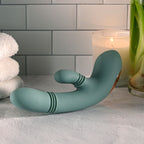 Evolved Rub Me Tender - Rechargeable Gyrating Thrusting Rabbit Vibrator > Vibrators > Ladies > Rabbit