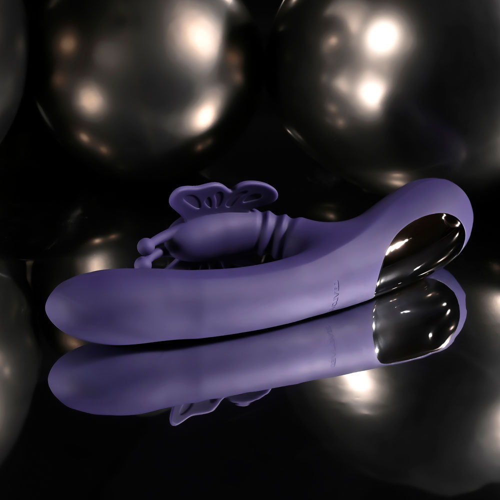 Evolved Wings Of Frenzy – Rechargeable Multi-Motor Butterfly Vibrator > Sex Toys For Ladies > Clitoral Vibrators and Stimulators