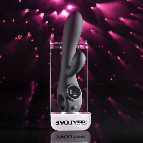 Evolved MAGIC - 20 cm USB Rechargeable Rabbit Vibrator with LED Screen > Vibrators > Ladies > Rabbit