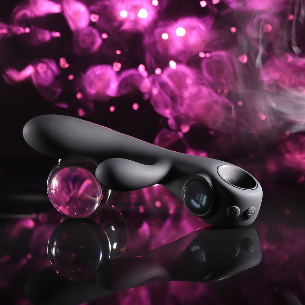 Evolved MAGIC - 20 cm USB Rechargeable Rabbit Vibrator with LED Screen > Vibrators > Ladies > Rabbit