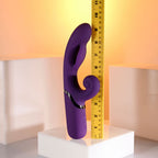 Evolved Pleasure Puff – USB Rechargeable Inflatable 24.1 cm Rabbit Vibrator > Vibrators > Ladies > Rabbit Multi
