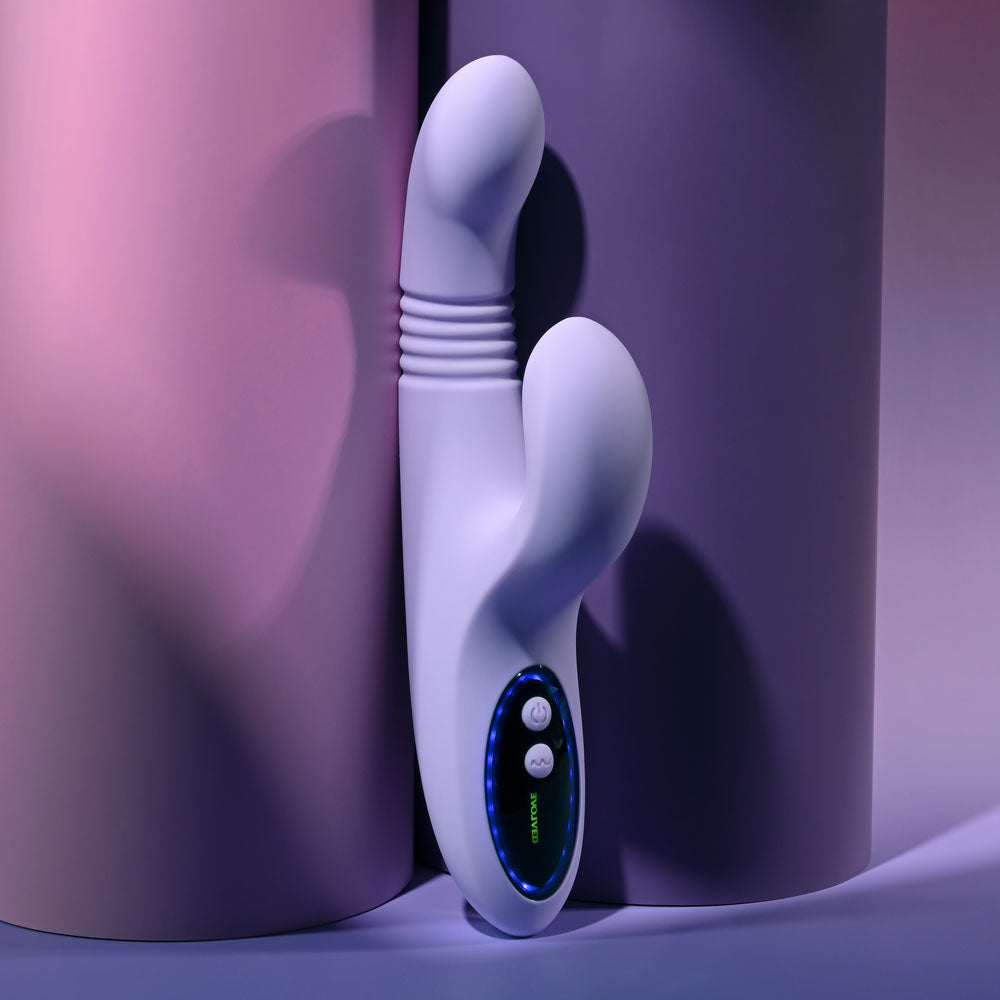 Evolved Pep Talk – USB Rechargeable Thrusting Vibrator with Clitoral Stimulator > Vibrators > Ladies > Rabbit