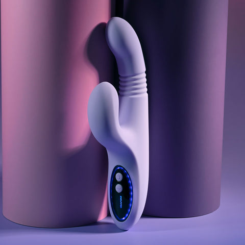 Evolved Pep Talk – USB Rechargeable Thrusting Vibrator with Clitoral Stimulator > Vibrators > Ladies > Rabbit