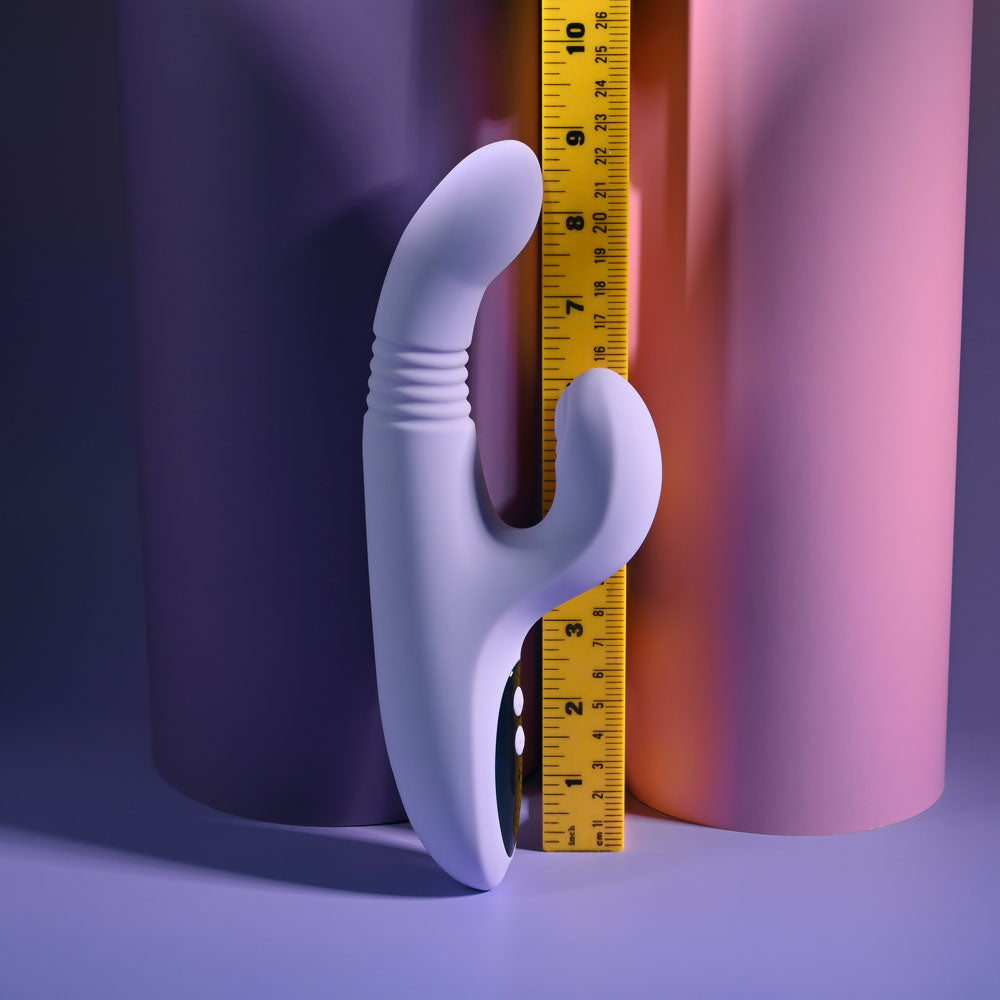 Evolved Pep Talk – USB Rechargeable Thrusting Vibrator with Clitoral Stimulator > Vibrators > Ladies > Rabbit