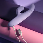 Evolved Pep Talk – USB Rechargeable Thrusting Vibrator with Clitoral Stimulator > Vibrators > Ladies > Rabbit
