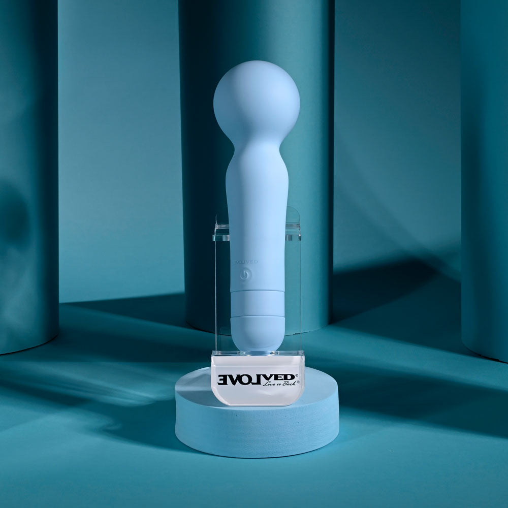 Evolved Iris – USB Rechargeable Waterproof Massage Wand 18.3 cm > Sex Toys > Mini Massagers