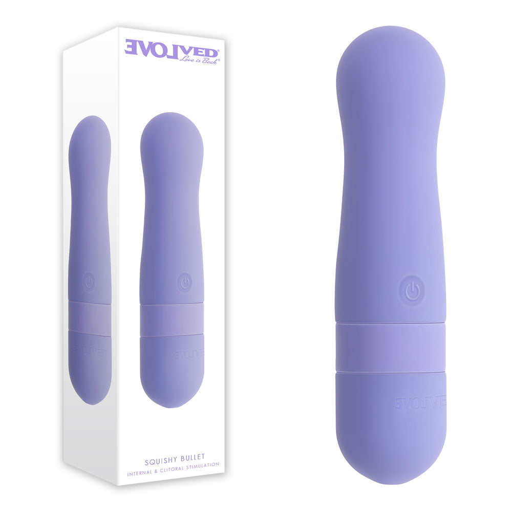 Evolved Squishy Bullet – 11 cm USB Rechargeable Vibrating Bullet > Vibrators > Mini Vibrators Main image